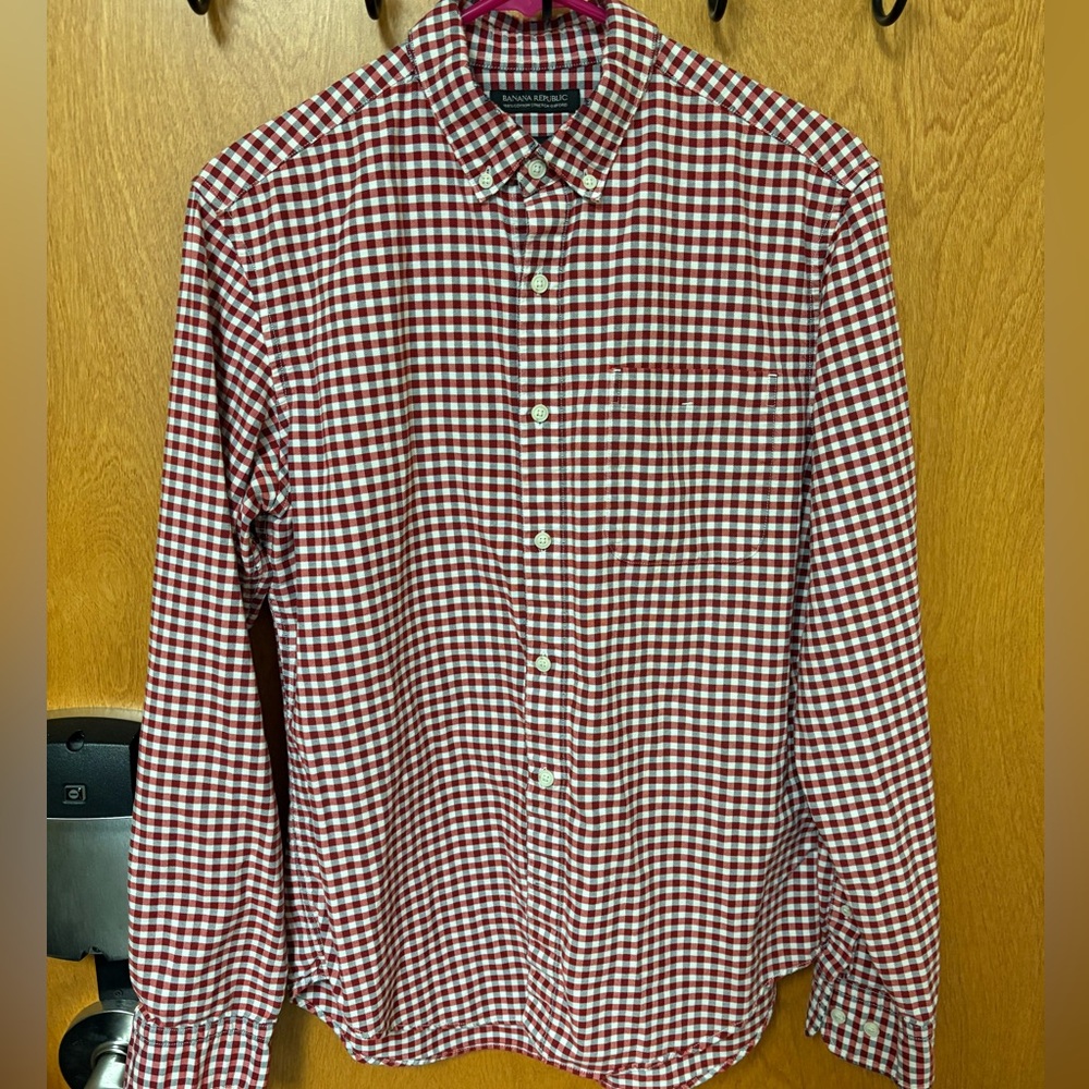 Banana Republic Mens Small Button Down Shirt